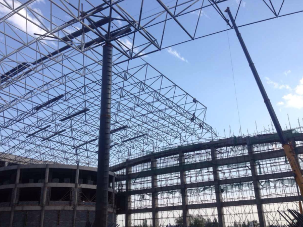五大连池煤棚网架